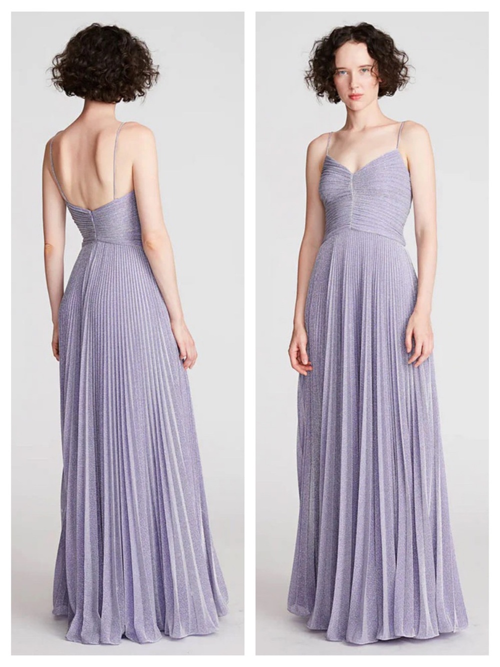 HALSTON Maycee Gown In Shimmer Jersey - Picture 8 of 8